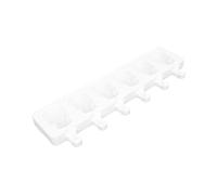 TOGEVAL Creative Skull Head Ice Cream Silicone Mold for DIY Popsicles Washable Household Ice Cream Making Mold Food-Grade Reusable Silicone for Summer Treats
