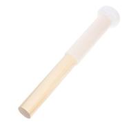 TOGEVAL Crystal Singing Bowl Mallet with Rubber Head and Long Wood Handle for Yoga Meditation Tibetan Sound Bowl Striker for Home Concerts and Musical Instrument Percussion