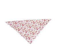 TOGEVAL Cute Pet Dog Cat Triangle Scarf Cotton Loving Heart Bandana Accessory for Your Furry Friend Neck Circumference