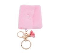 TOGEVAL Cute Pink Coin Purse Keychain Mini Wallet Adorable Design Candy Change Purse for Handbags and Backpacks Fashionable Accessory for Girls