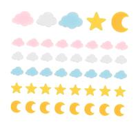 TOGEVAL Cute Polymer Clay Slices DIY Nail Art Decorations for Birthday Halloween Christmas Assorted Colorful Polymer Clay Patch for Crafting and Phone Case Embellishments