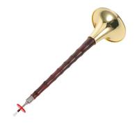 TOGEVAL D-major Suona Wood Chinese Instrument Traditional Folk Wind Musical Suona Learning Tool for Beginners Outdoor Musical Instruments