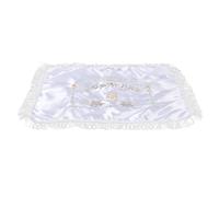 TOGEVAL Decorative Fabric Bread Cover for Jewish Holiday Reusable Cloth Bread Protector Lid for Family Gatherings and Outdoor Food Preservation