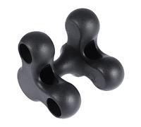 TOGEVAL Deep Tissue Trigger Point Massager for Occipital Release Lightweight Spine Shaped Cervical and Back Massager Tool Portable Polypropylene Relief for Neck Shoulder Leg Muscle Therapy