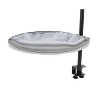 TOGEVAL Desktop Cat Nest Rotating Pet Bed for Indoor Cats Adjustable Height Fits Table Thickness for Office Desks