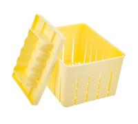 TOGEVAL DIY Homemade Tofu Press Mold Lightweight Kitchen Tofu Maker Box for Cheese and Vegan Cooking Reusable Household Easy to Clean Cheese Making
