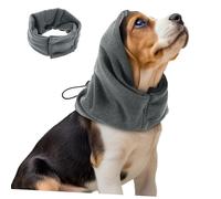 TOGEVAL Dog Ear Wrap for Winter Soft Snood Hood Cover for Dogs Pet Ear Warmer Muff Protector for Cocker Spaniel