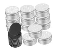 TOGEVAL Dog Scent Training Kit Storage Tins with Honeycomb Leaf Juice and Magnetic Dots Reusable Odor Training Canisters for Long-term Dog Obedience and Nose Work