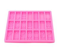 TOGEVAL Domino Silicone Mold for Cake Decoration Domino Tiles Creative Baking Mould for Chocolate Candy Fondant Cupcake Decoration Safe and Practical
