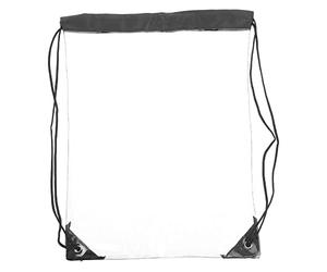 TOGEVAL Drawstring Storage Bag Daily Drawstring Bag Pvc Waterproof Appearance Design Easy to Clean Free up Your Hands Camping Personal Care