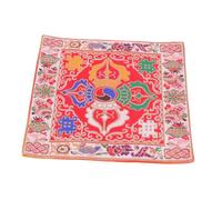TOGEVAL Dual-layer Sound Bowl Mat Non- Cushion for Buddhist Rituals for Meditation and Mindfulness Practices Material for Enhanced