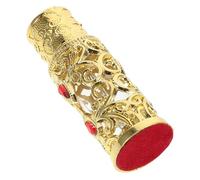 TOGEVAL Dubai Refillable Perfume Oil Container Portable Glass Essence Bottle Travel Fragrance Dispenser for Women Elegant Arabic Style Scent Storage for Go Use