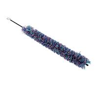 TOGEVAL Durable Saxophone Cleaning Brush with Dense Fluffy Polyester Bristles for Inside and Outside Maintenance Premium Alloy Handle Musical Instrument Care Tool for Saxophone Players and
