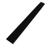 TOGEVAL Ebony Guitar Fingerboard Replacement Finger Plate Thick Solid Hardwood Fretboard for Acoustic Guitar Repair and Ukulele Accessories