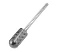 TOGEVAL Efficient Nail Grinding Bit Tungsten Cuticle Remover for Home Salon Use Cylinder for Quick Nail Preparation Dead Skin Removal