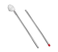 TOGEVAL Egg Grabber and Nut Picker Tool for Chicken Coop, 42-inch Stainless Steel Long Handle with Non-slip Grip, Detachable Design for Picking and Farm Use