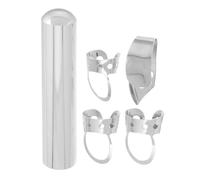 TOGEVAL Electric Guitar Slide Stick Metal Slider for Guitar Accessories Finger Picks Slide String Instrument