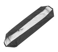 TOGEVAL Electronic Keyboard Cover for Children 61 Key Piano Keyboard Protective Black Oxford Cloth Dust Cover with Anti-fall-off Feature for Home and School Use