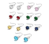 TOGEVAL Elegant Titanium Steel Drop Earrings for Women, Lightweight and Portable Wearing Yellow Dangle Earrings, Hypoallergenic Design Won't Hurt Your Ears, Gift for Women