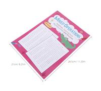 TOGEVAL Elementary School Mathematics Exercise Book Daily Math Worksheets Multiplication and Division Mixed Operations Math Elementary Arithmetic Workbook Work Books for Kindergarteners