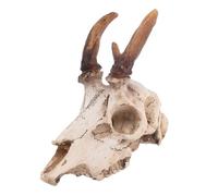TOGEVAL Elk Skull Reptile Hideout for Aquariums Resin Decor Climbing Spaces for Snakes Lizards and Geckos Promotes Active Behavior and Health Reptile Habitats