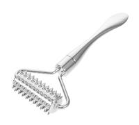 TOGEVAL Eye Cream Stick Hand Roller for Muscles Body Roller Meat Mallet Tenderizer Kitchen Mallet Reusable Eye Patches Meat Tenderizers Stainless Steel Silver