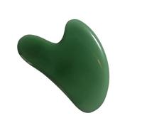 TOGEVAL Face Gua Sha Stone Jade Scraping Board 7.5X5Cm Comfortable Massage Tool to Promote Facial Blood Circulation for Men and Women Physical Therapy