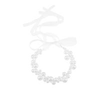 TOGEVAL Faux Bridal Headband Elegant Handmade Hair Accessory for Weddings Hair Hoop for Women and Girls Versatile for Special Occasions Chic and Refined Design Symbol of Love and Purity
