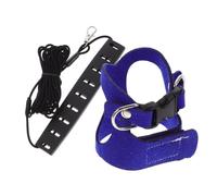 TOGEVAL Ferret Lead Harness and Leash Set for Bunny, Convenient to Wear Anti-bite Artificial Leather Small Animal Harness with Leash, 1 Set