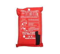 TOGEVAL Fiberglass Fire Blanket for Kitchen and Fireplace Use Sturdy Fire Safety Blanket with Wrap around Body Design Lightweight and Not Easy to Fall
