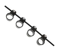 TOGEVAL Finger Expander for Guitar and Bass with Elastic Connecting Rod Abs and Silicone Material Safe Practice Finger Trainer Tool for Adults and Advanced Players for Guitar Chord