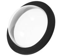 TOGEVAL Floating Fish Dome Cover for Outdoor Garden Pond, 17cm Acrylic Bubble Display Dome, Plastic Floating Fish Pond Accessory for Aquarium and Patio Use