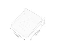 TOGEVAL Floating Wall Mount Shelf for Security Camera and Speaker Support No Drilling Bracket with Cable Management for Router Bathroom Living Storage