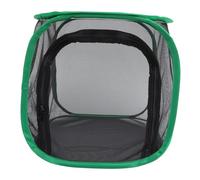 TOGEVAL Foldable Insect Observation Cage with Black Mesh Butterfly Habitat Box for Insect Rearing and Science Education