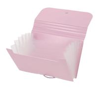 TOGEVAL Foldable Nail Plate Collecting Album for Nail Organizer Stamping Plates Storage Case Cover Workshop Storage Display