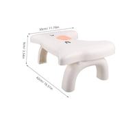 TOGEVAL Foldable Non-Slip Toilet Stool Step Foot Rest for Adults Boys and Girls Bathroom Use Squatting Toilet Bench for Pregnant Women