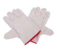 TOGEVAL Fully Lined Cotton Yarn Gloves Thickened Protective Gloves for Garden Working and Welding Applications