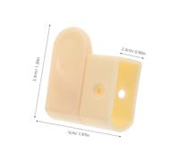 TOGEVAL Gate Latch Guard Bar with Reliable Rotating Lock Wear-resistant Plastic Buckles for Cot Bar Connection Easy Installation Playpen Accessories for Furniture Parts