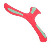 TOGEVAL Glow in the Dark Soft Boomerang for, Outdoor Flying with Safe Flexible Material, Red Circle Design Suitable for Boys and Playsets and Catch Activities