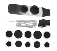 TOGEVAL Gradient Color Double Tone Adjustable Kazoo Mouth Instrument for Adults and Boys and Girls, Portable Dual-hole Kazoo High-low Pitch, Sturdy Musical Performance Toy for Household and Stage Use