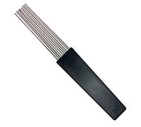 TOGEVAL Guiro Toy for Boys and Girls Cone-Shaped Latin Percussion Instrument for Early Music Education Comb-Style Brush for Musical Play and Learning