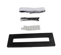 TOGEVAL Guitar Effector Alloy Stand Portable Pedalboard Single Effect Process Board Metal Music Instrument Accessory for Electric Guitar and Bass Use