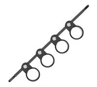 TOGEVAL Guitar Finger Expander Trainer Finger Expanding Tool for Bass Guitar and Piano for Chord Practice