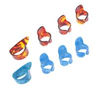 TOGEVAL Guitar Finger Picks Guitar Thumb Finger Picks Portable Right Hand Accessories Electric Thumb