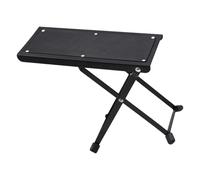TOGEVAL Guitar Footstool Pedal Folding Foot Rest for Guitarists Durable Design for Practice and Performances Convenient Comfort for All Levels Classic Color Easy Storage