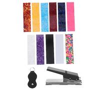 TOGEVAL Guitar Picks Maker for Bass Plectrum Punch Guitar Picks Kit Assorted Making Tools Easy to Use