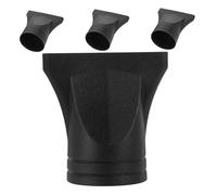 TOGEVAL Hair Dryer Nozzles 4pcs Universal Narrow Concentrator Attachments 4-4.8cm Diameter Blow Dryer Replacement Parts for Precise Styling and Hair Care Tools