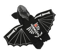 TOGEVAL Halloween Bat Dog Costume Wear-resistant Puppy Outfit for Daily Wear Festivals and Photo Shoots Comfortable and Skin-friendly Pet Apparel for Dogs