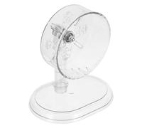 TOGEVAL Hamster Exercise Wheel 15Cm Silent Running Wheel with Stand for Small Animals Gerbils Mice Chinchillas Cage Fitness