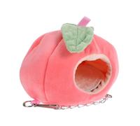 TOGEVAL Hamster Hanging Hammock Bed Cotton Warm Sleeping Nest Fruit Design for Winter Small Pets Suitable for Hamsters and Rabbits